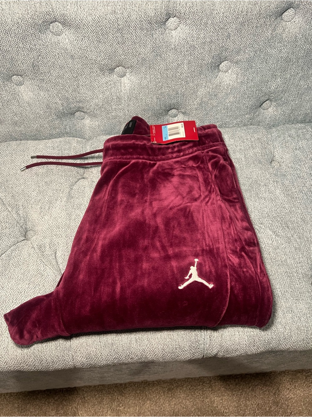 Jordan Rare Jordan Velour Tracksuit Jacket + Pants with White Jumpman
